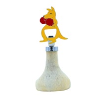 Australian Kangaroo Scrotum Bottle Opener – Boxing Kangaroo (Deluxe)