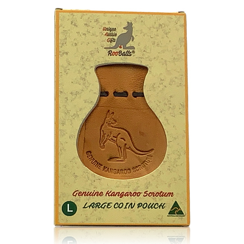 Kangaroo Scrotum Coin Pouch | Australian Made | Allanson Souvenirs